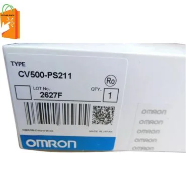 The Omron CV500-PS211 is a reliable power supply unit for the CV series PLCs, providing stable 24 VDC output and featuring overcurrent and overvoltage protection.