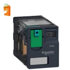 Featuring a robust DIN rail mountable design, the Schneider Electric RXM4AB1BD relay module is suited for diverse industrial environments.