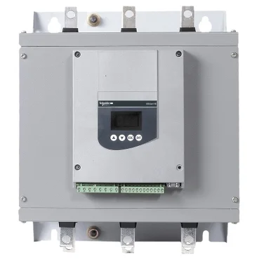 The Schneider Electric ATS48C21Y is a 21 kW soft starter that ensures smooth starting and stopping of three-phase motors.