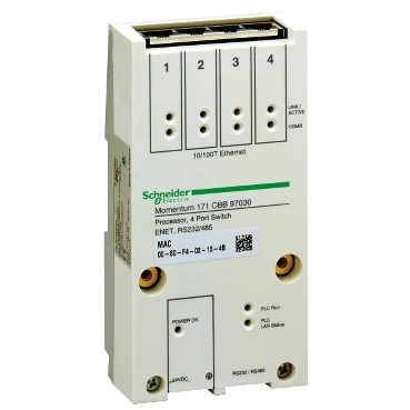 The 171CBB97030 Modicon is a programmable automation controller (PAC) module designed for use in industrial automation systems.