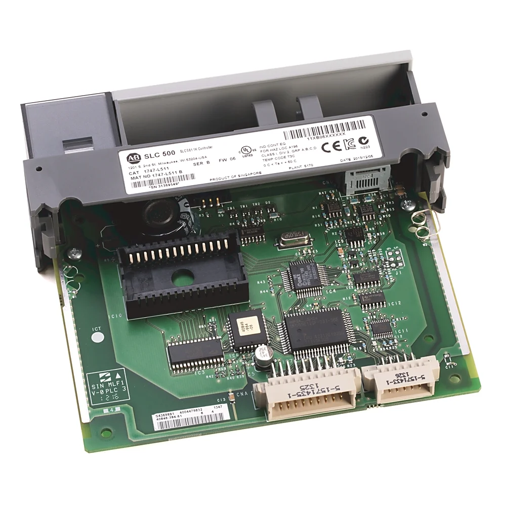 The 1747-L514 SLC 5/01 processor from Allen Bradley offers essential control capabilities for straightforward industrial automation applications.