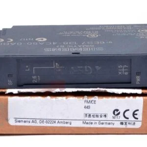 The SIEMENS 6ES7138-4CA50-0AB0 module is a versatile and reliable component in industrial automation systems.