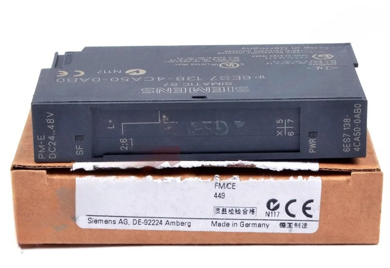 The SIEMENS 6ES7138-4CA50-0AB0 module is a versatile and reliable component in industrial automation systems.