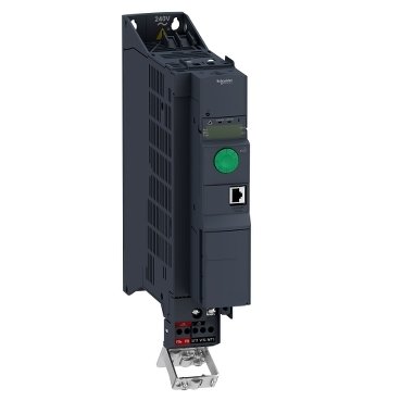 Schneider Electric's ATV320U22N4B VFD provides robust control over three-phase asynchronous motors, offering 22 kW of power for industrial applications.