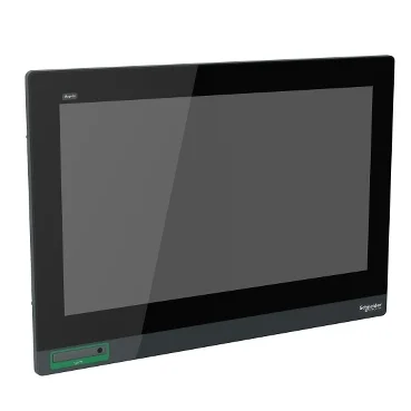 Schneider Electric’s HMIDT952 Harmony GTU offers an 18.5-inch high-resolution touchscreen with robust capacitive technology.