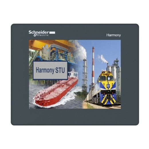 The HMISTU855 is a 7-inch color touch panel from Schneider Electric’s Harmony STO series, designed for intuitive industrial control.