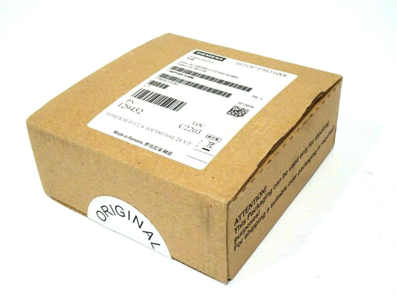 The 6EP1333-1LB00 power supply is a high-performance industrial-grade power supply designed by Siemens.