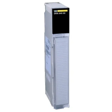 The 140CPS11100 Modicon Quantum power supply module by Schneider Electric provides a stable 24 VDC output at 11 A, supporting a wide input voltage range (93-138 VAC or 170-276 VAC).