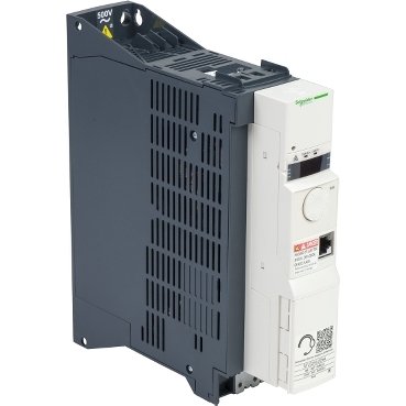 Schneider Electric's ATV32HU22N4 VFD provides robust control over three-phase asynchronous motors, delivering 22 kW of power for industrial machinery.