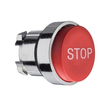 The ZB4BL434 is a 40mm projecting push button head from Schneider Electric’s Harmony XB4 series.