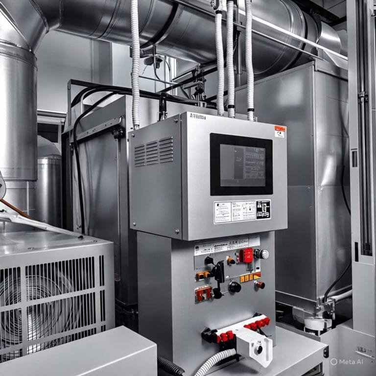 Temperature-Triggered Air Cooler Control Using PLC and Sensors