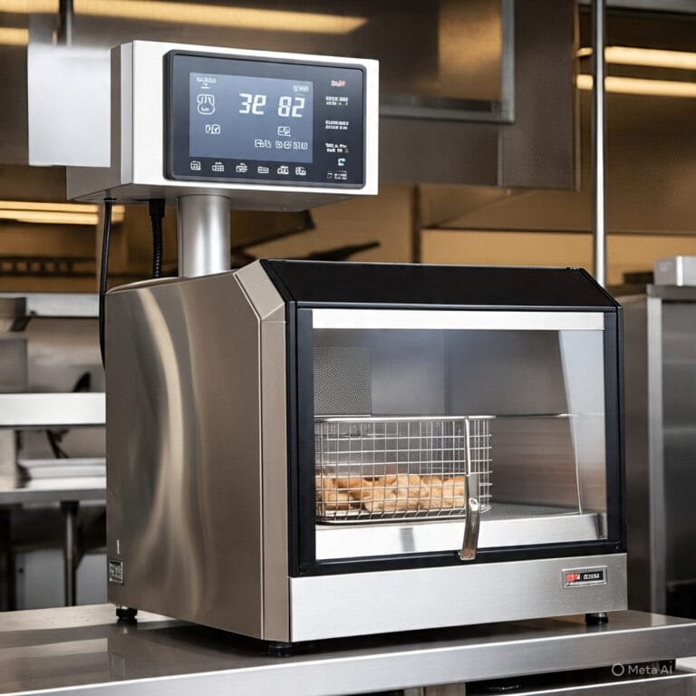 PLC Controlled Electric Fryer for Precise Temperature and Timing