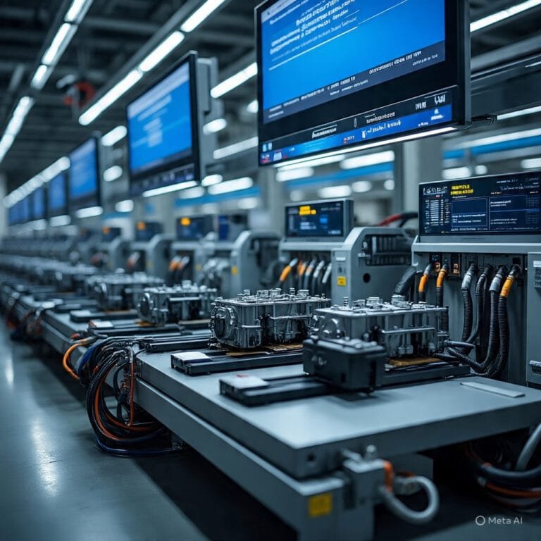 How Automotive Plants Use PLC and HMI for Precision Control